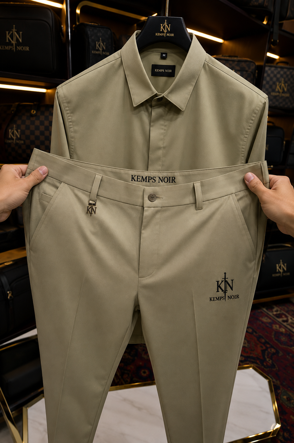 Tailored Shirt & Trouser Set