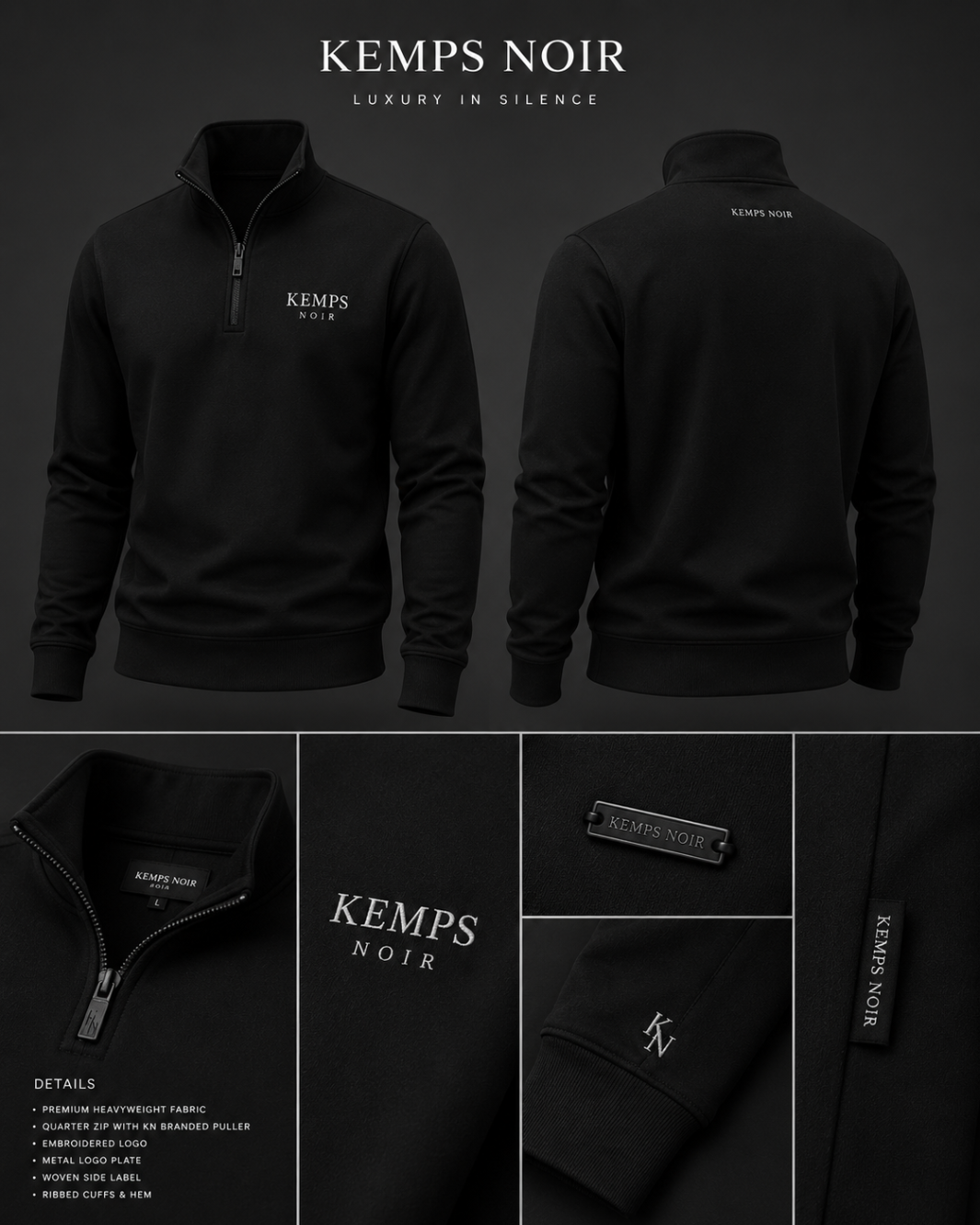 Quarter-Zip Sweatshirt