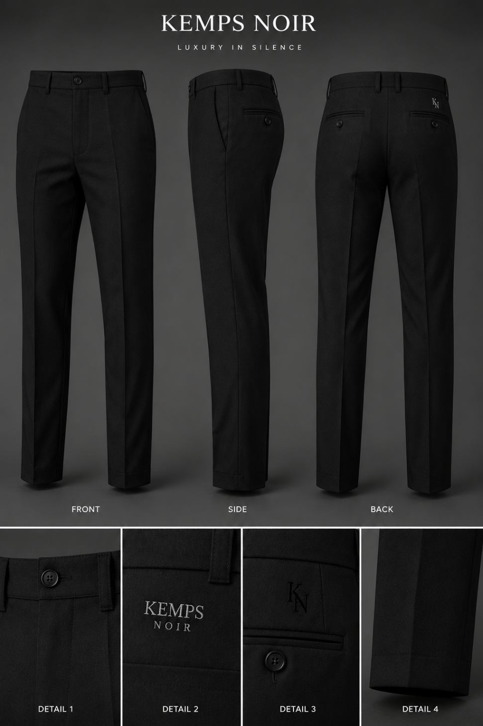 Pressed Tailored Trouser